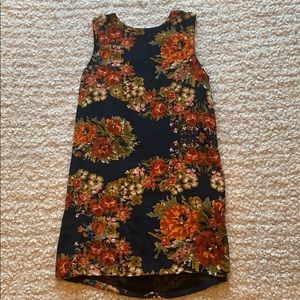 Floral, sleeveless dress
